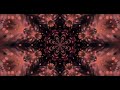 10 hours Dark Red Neon Tunnel Kaleidoscope 4k uhd 60fps screensaver Vj loop
