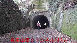 武庫川渓谷　JR福知山線　廃線敷　（兵庫県）『怖いですよ』