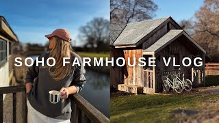 COSY CABIN VLOG | Soho Farmhouse 🌿🪵🏕️