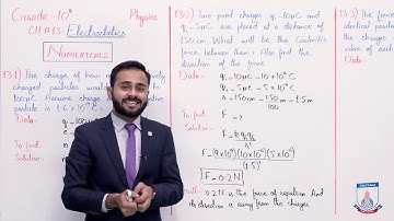 Class 10 - Physics - Chapter 13 - Lecture 18 Numericals (13.1 to 13.4) - Allied Schools