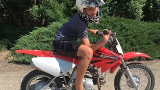 CRF70 Top Speed Test