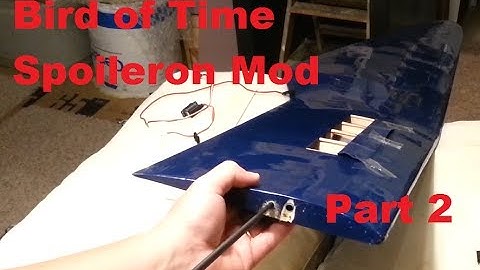 Dynaflite - Bird of Time - Spoileron Mod - Part 2