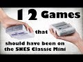 12 Games That Should Have Been On The SNES Classic Mini