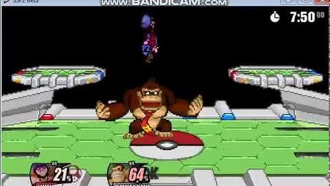SSF2: Luigi vs Donkey Kong