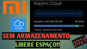 Como limpar a nuvem do celular Xiaomi?