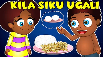 Kiswahili Songs for Preschoolers | KILA SIKU UGALI - Mama nipe mayai | na nyimbo nyingi kwa watoto