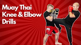 Muay Thai knee & elbow drills, Mittmaster.com