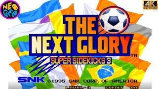 Sports Performance [Super Sidekicks 3: The Next Glory] Full gameplay/Longplay (NEO GEO)