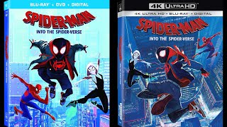 Spider-Man Into The Spider-Verse Blu-Ray Vs 4K Blu-Ray Comparison Sdr Version