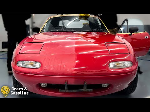 Polishing a 224k Mile Miata