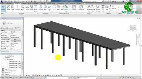 Tự Học Revit   Vẽ Nhà Phố Không Cần File Template Phần 2