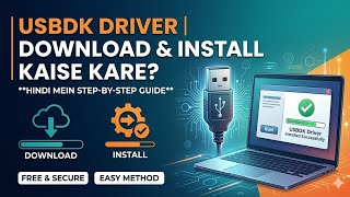 USBDK Driver | USBDK Driver Install Error | How to Download and Install USBDK Driver Complete Guide