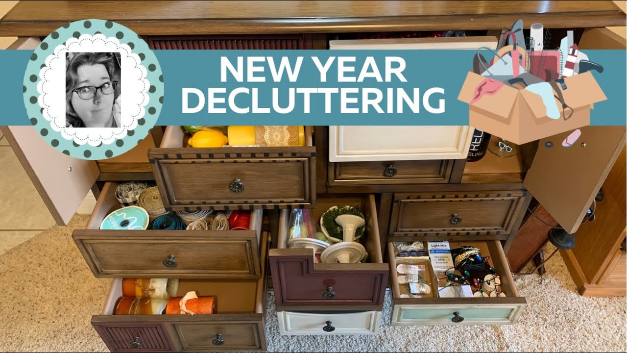 🍃 NEW YEAR DECLUTTERING | SIDE BOARD | TIDY & REORGANIZE SERIES 🍃 - YouTube