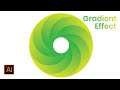 Gradient Effect in Adobe Illustrator | DesignMentor ( Adobe Illustrator Tutorial )