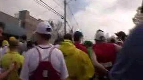 Duane Slade before the 2008 Boston Marathon #3