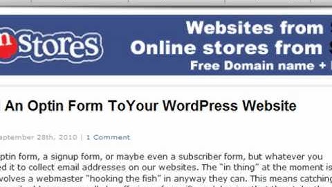 Add an image to the sidebar widget in a Wordpress website