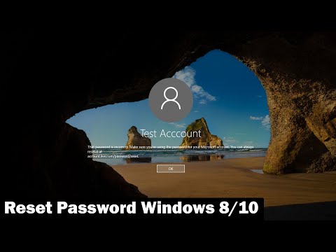 How to reset Windows 10 /8 password without disk or usb 2020