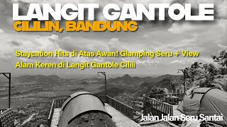 Staycation Hits Di Atas Awan Gldaning Seru  View Alam Keren Di Langit Gantole Cililin 