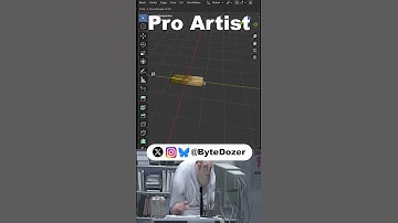 Noob vs Pro artist: Yandere Toothbrush #blendertutorial #blender #blendercommunity #blender3d #b3d