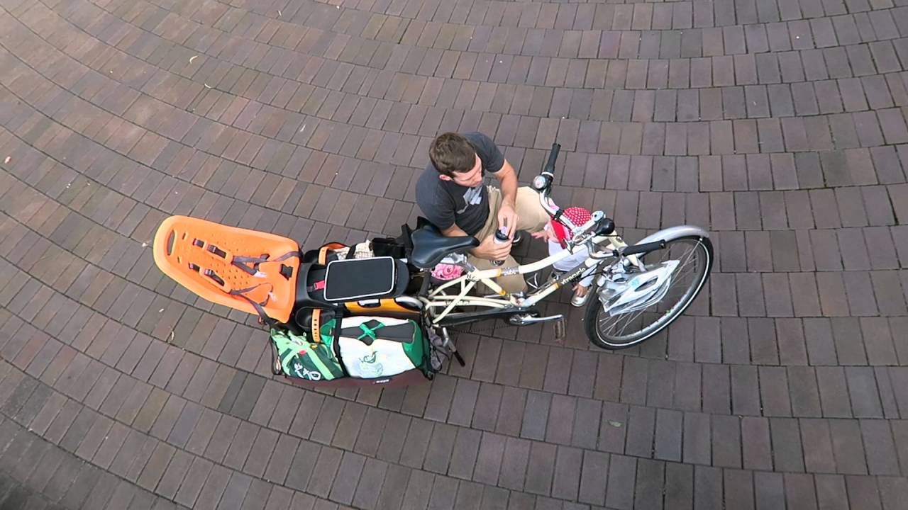 48 Easy Steps to Carry Your Toddler & Groceries by Bike YouTube