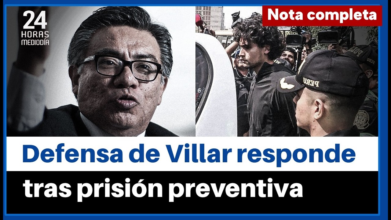 César Nakazaki responde a prisión preventiva contra Adrián Villar