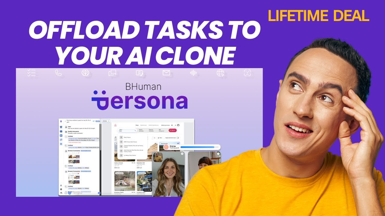 BHuman Persona Lifetime Deal I Create AI Clones for Tasks and Meetings