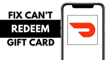How to Fix DoorDash Gift Card Redemption Issues | Troubleshooting Guide