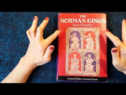 ASMR | The Norman Kings - Whispered Reading Lovely Vintage British History Books Series - Part One