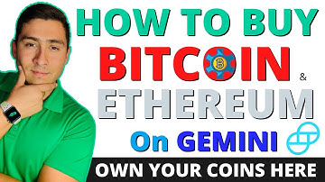 How To Buy Bitcoin and Ethereum On Gemini App - Crypto Investing 2021