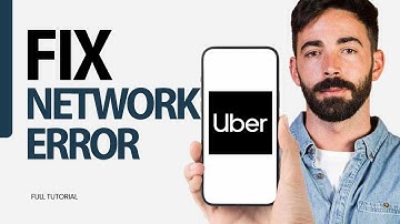 How To Fix Network Error On Uber App 2025