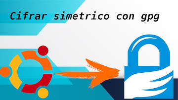 Como cifrar simétrico en Linux con gpg