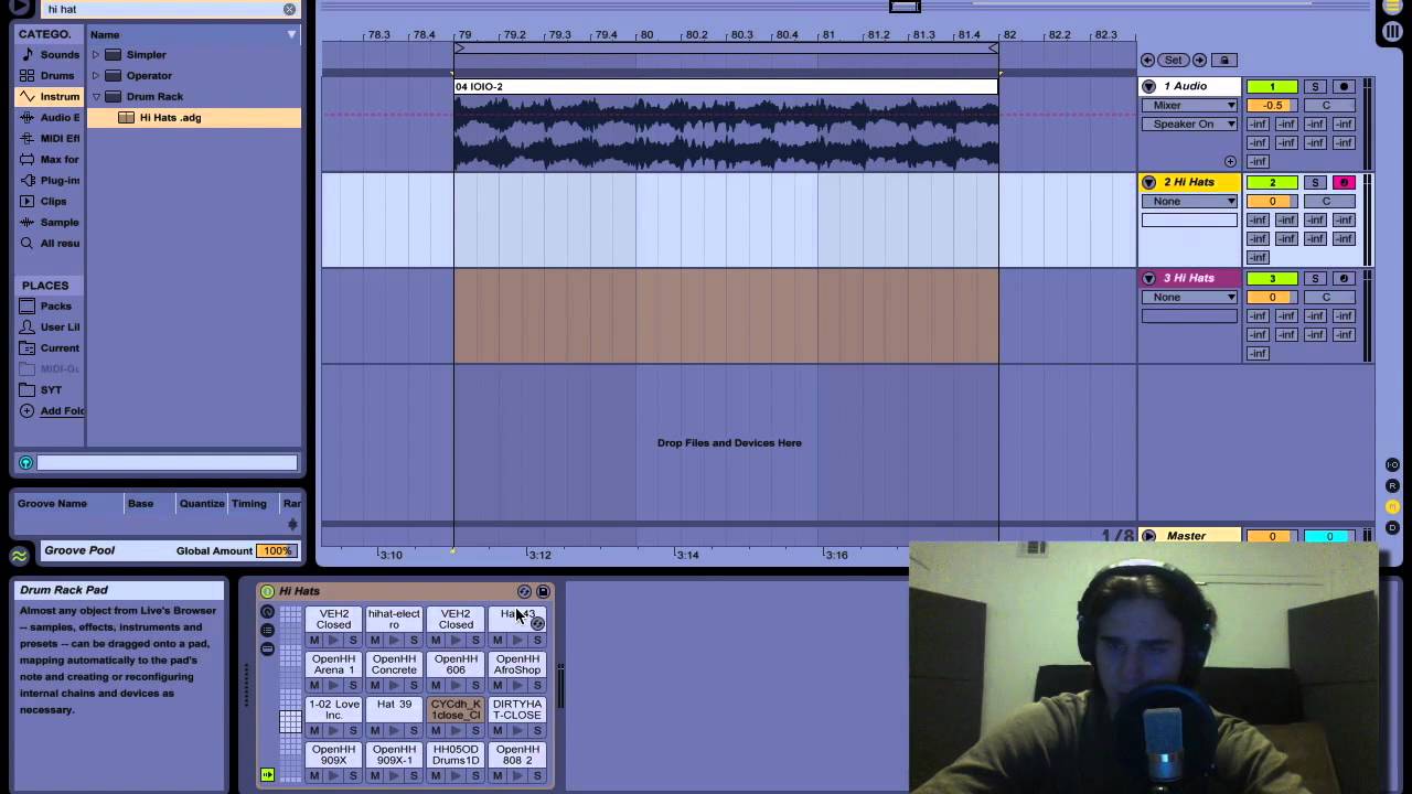 How to Reconstruct a Track in Ableton - Slowing Down BPM (IOIO - Nosaj ...
