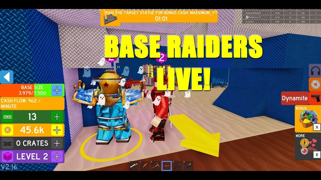 Roblox Base Raiders Noob To Pro Youtube - which sniper is better in base raiders roblox