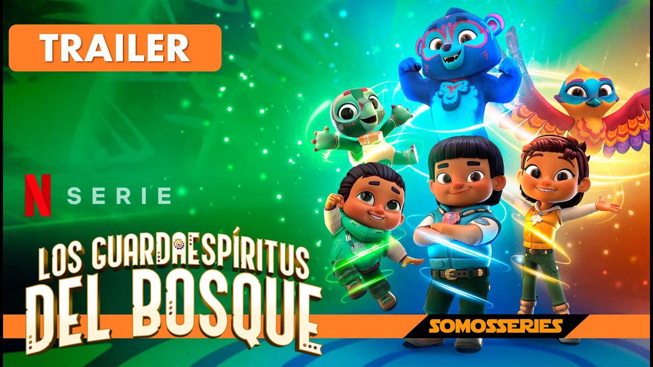Los Guardaespíritus del Bosque Netflix Trailer Español Serie Tv