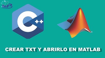 Curso C++: Crear archivo .txt en DevC++ y leerlo con software Matlab