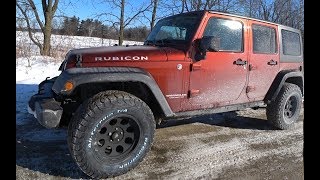 Will a 33 Inch Tire Fit a Jeep Wrangler without a Lift? (305/65/R17) -  YouTube