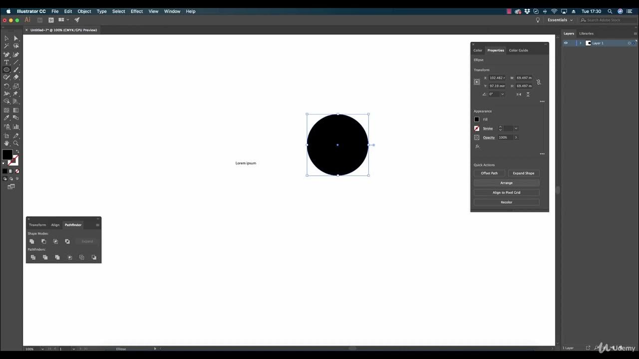 NEW Properties Panel in Illustrator CC YouTube