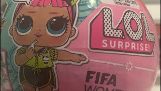 #Unboxing Lol Surprise FIFA Doll  Woman  World Cup