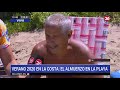 Álvaro Paez en Canal 26 - Recorrida 2020 en las playas de Mar del Tuyú