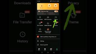 How to playlist vedio move in privacy folder || #viralshort #trending