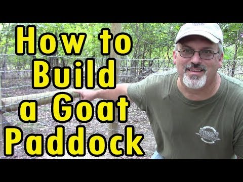 How to Build a Goat Paddock