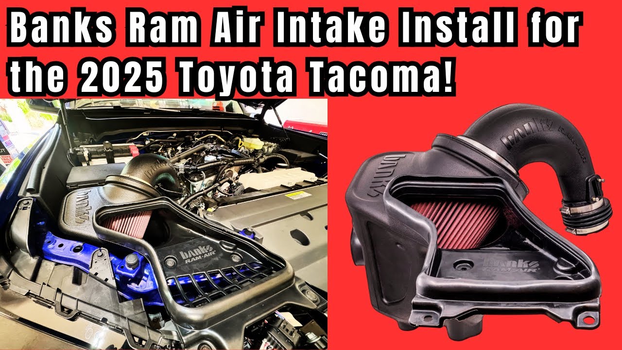 Установка впускного коллектора Banks для Toyota Tacoma 2024/2025