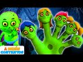 A Bebés Contentos | Familia Dedo con Zombies - Canciones Infantiles Divertidas | All Babies Channel