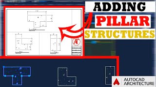 Pillar Structures in AutoCAD Architecture 2020 - 2023 ( Episode 11 ) by Seidu Nuhu  532 views 1 year ago 21 minutes