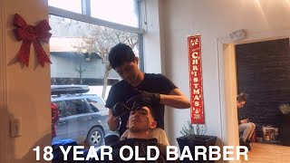 A Day In The Life Of An 18 Year Old Barber (TEASER)