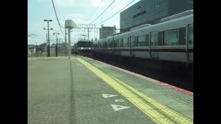 貨物73レ　山陽線明石駅通過