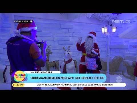 Video: Kota Salju Berwarna-warni