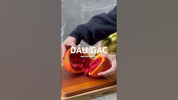 Cách bảo quản gấc tốt nhất, lưu giữ toàn bộ vitamin #homecook  #gacfruit #giaminhgoodfood