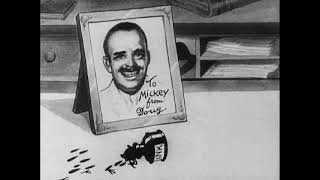 Mickey Mouse, Minnie Mouse And Pluto - The Wayward Canary - 1932