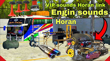 Engine sounds new file Horan and back sounds Android Games Master bus simulator Indonesia